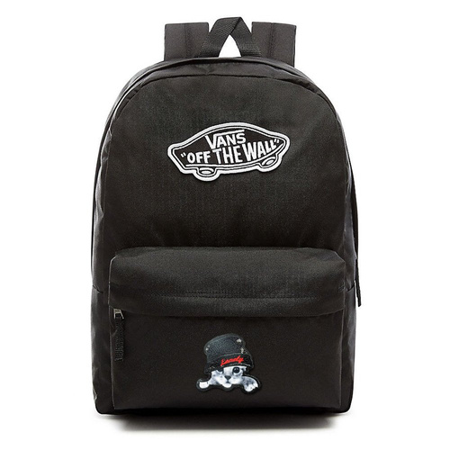 VANS Realm Backpack | VN0A3UI6BLK - Custom Sweet Kitty