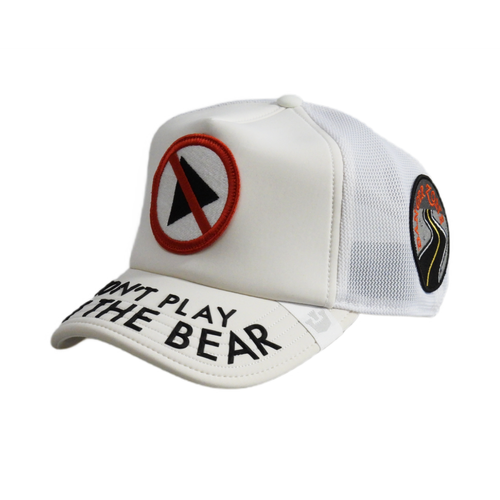 Goorin Bros. Don't Play Poke The Bear Trucker Cap - 101-1741-WHI