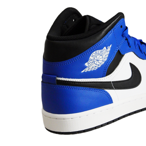 Buty sportowe męskie Air Jordan 1 Mid niebieskie - DQ8426-402