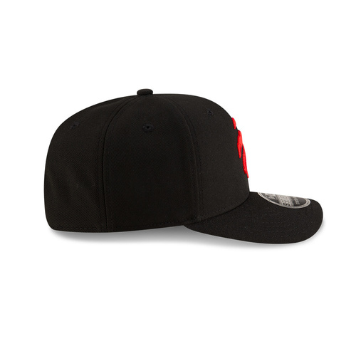 New Era 9SEVENTY Toronto Raptors NBA Team Black Stretch Snapback Cap - 60755439