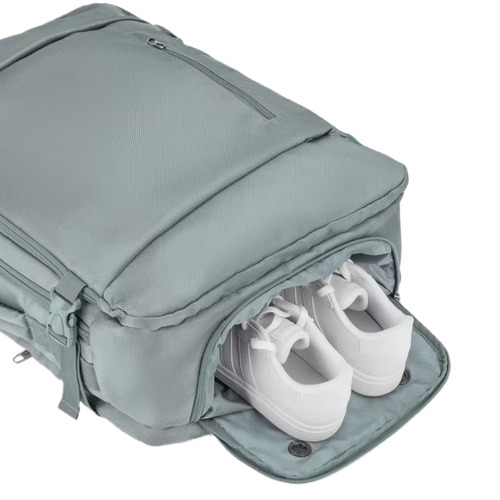 Plecak podróżny kabinowy Puccini Easy Pack Collection do samolotu zielony - PM9028-5