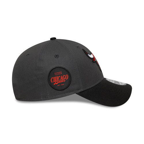 New Era 9FORTY NBA Chicago Bulls Sidepatch Charcoal - 60758984