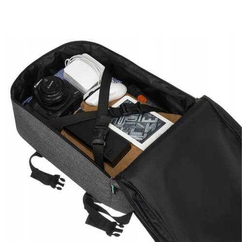 Peterson Gray + Green Bag Ryanair Wizzair 40x20x25 - PTN-PLG-02-T-2049