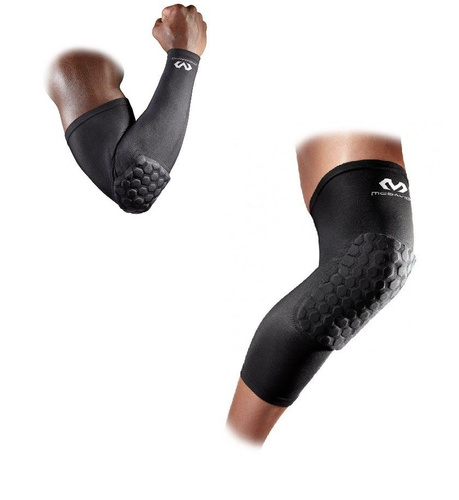 McDavid HexPad Extended Leg Sleeves Genouillère - 2 pièces