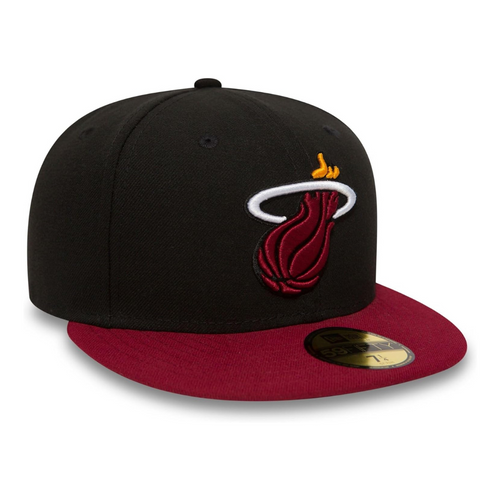 Czapka z daszkiem New Era 59FIFTY NBA Miami Heat Basic Essential Fullcap - 10861622