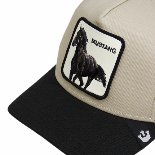 Czapka z daszkiem Goorin Bros. The Mustang Taupe Trucker - 101-1768-TAU