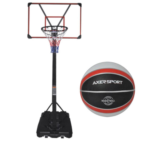 Mobile basketball set LEAN 225-305 cm