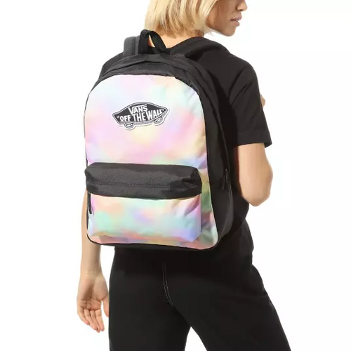 Vans Realm Aura Wash Backpack Custom Rainbow - VN0A3UI6V1F