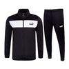 Tracksuit set Puma Poly zip-up sweatshirt and pants black - 677427-01