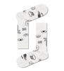 Zestaw skarpetek Gift box Happy Socks 4-pak Black and white - XBWI09-9100