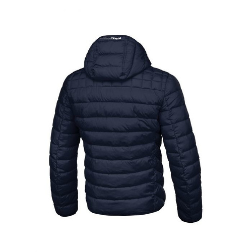 Pit Bull West Coast Padded Seacoast Men's Winter Jacket Navy Blue with Hood