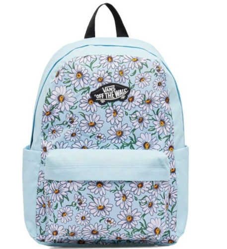 Vans Old Skool Grom Backpack 18L Crystal Blue Flowers - VN000H56CAU1