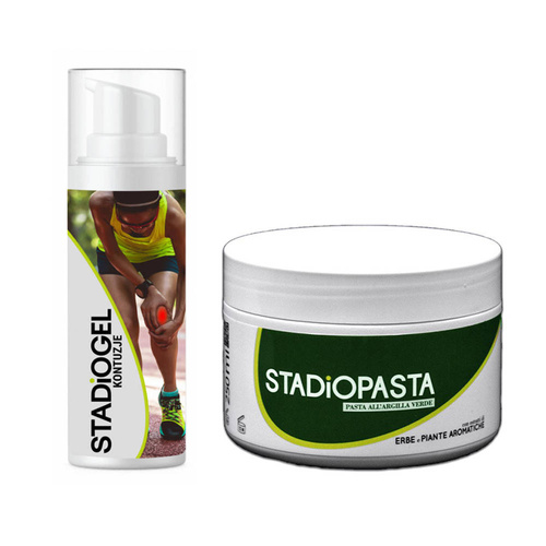 Stadiopasta maść lecznicza na kontuzje urazy 250 ml + Stadiogel