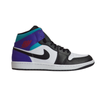 Męskie buty sportowe sneakersy Air Jordan 1 Mid "Aqua" - DQ8426-154