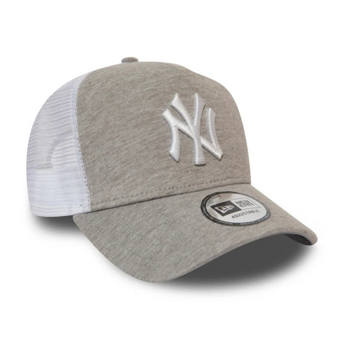 Czapka z daszkiem New Era 9FORTY NY New York Yankees Jersey Essential Grey A-Frame Trucker - 12381106