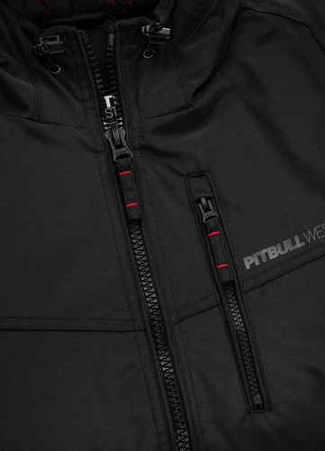 Pit Bull West Coast Spinnaker Hooded Jacket Black Bunda - 529110900