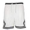Spodenki koszykarskie Air Jordan Sport Diamond Shorts White/Black - DH9075-100