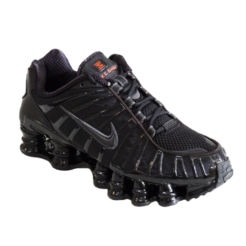 Women's shoes Nike Shox TL Black Max Orange  - AR3566-002