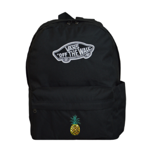 Vans Old Skool Classic Backpack Black VN000H4YBLK1 + Custom Pineapple
