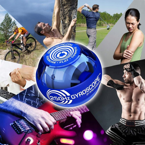 Kula żyroskopowa treningowa Spartan Powerball Classic Blue 250 Hz - 1430