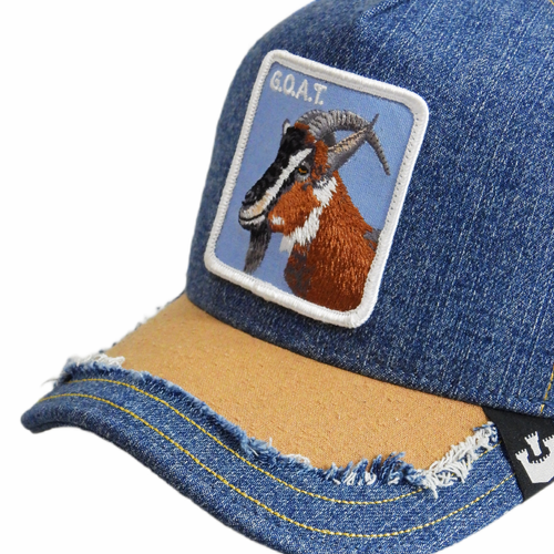 Goorin Bros. Silky Goat Denim Trucker Cap - 101-1281-DEN