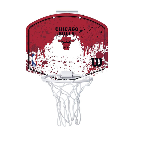 Wilson NBA Team Mini Hoop Chicago Bulls for Kids - WTBA1302CHI