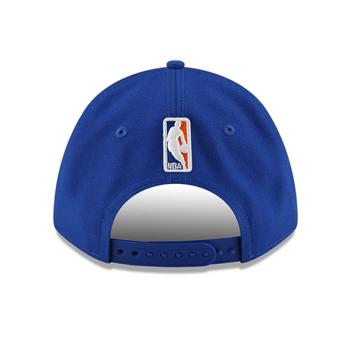 New Era 9FORTY New York Knicks NBA Team M-Crown Blue Snapback Cap - 60755468
