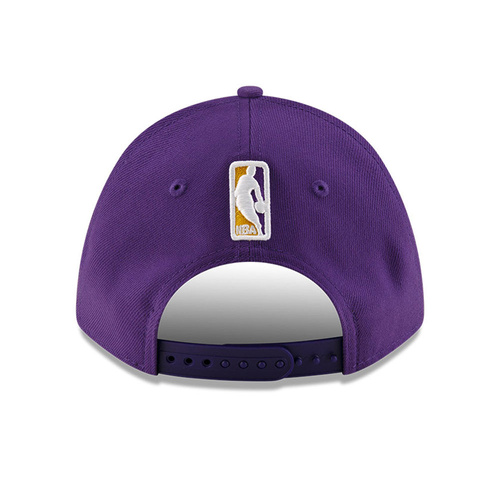 New Era 9FORTY Los Angeles Lakers NBA Team M-Crown Purple Snapback Cap - 60755462