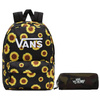 Vans Girls Realm Backpack maize Batoh - VN0A4ULTMAZ1 + Pencil Pouch