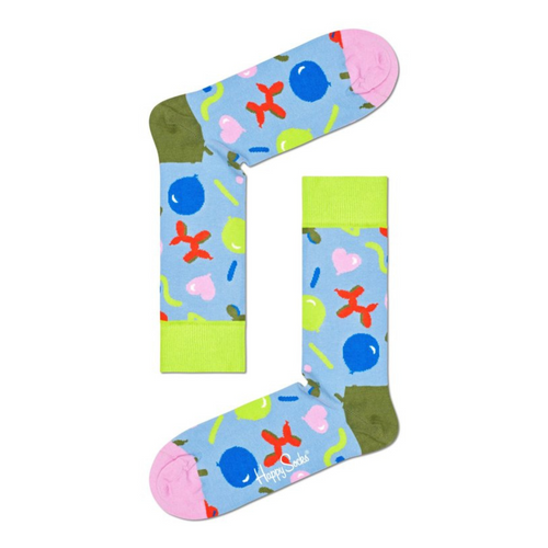 Skarpetki urodzinowe Happy Socks Happy Birthday Giftbox 2-pack - XBIR02-0200