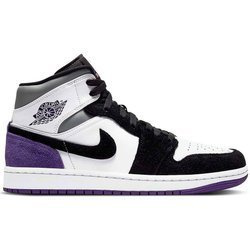 Air Jordan 1 Mid SE Varsity Purple - 852542-105