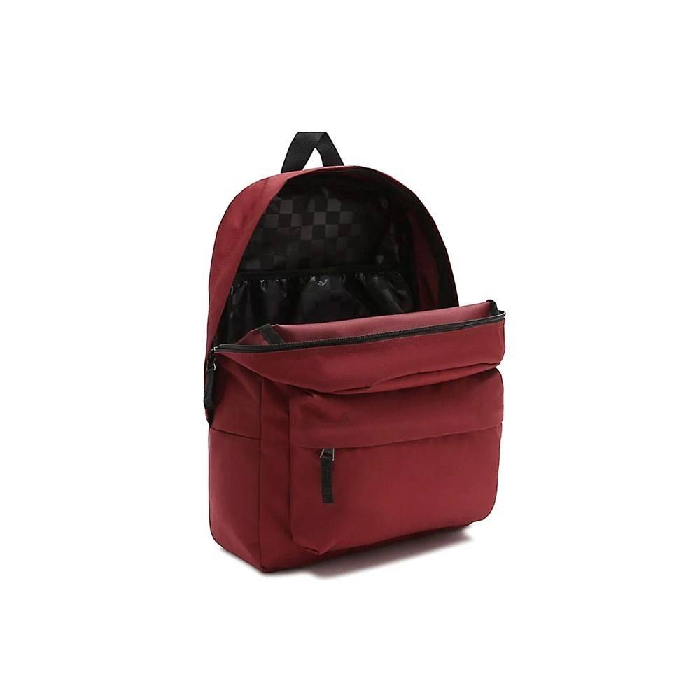 Vans Realm Backpack Red VN0A3UI6J511 Benched Bag Akcesoria i