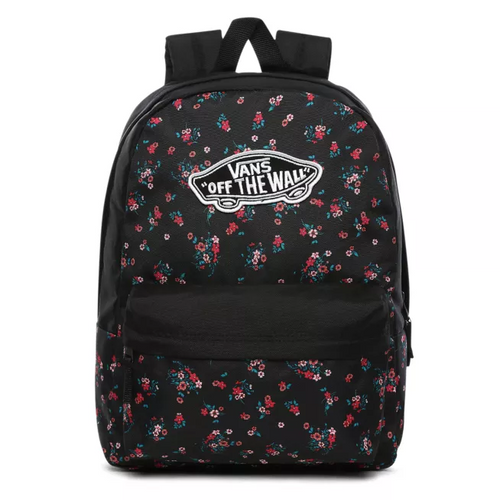 Plecak szkolny Vans Realm Beauty Floral Black + Worek + Piórnik