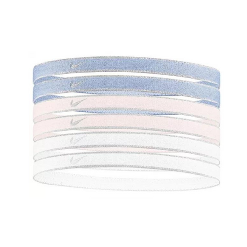 Opaski sportowe na głowę Nike Swoosh Sport Headbands 6 Pack - N.100.2008.511.OS