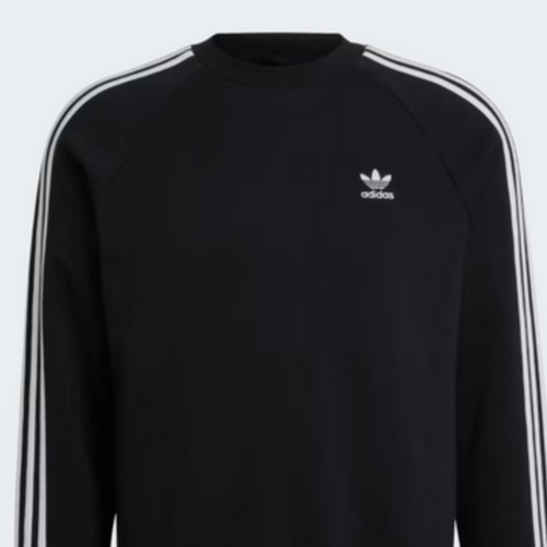 Bluza sportowa Adidas Adicolor Classics 3-Stripes Crew Sweatshirt Czarna - GN3487