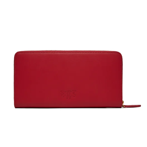 Pinko Ryder Zip Around Red Wallet - 1000250AOF1-R30Q