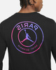 Air Jordan x PSG Paris Longsleeve Black Tričko - CZ0792-010