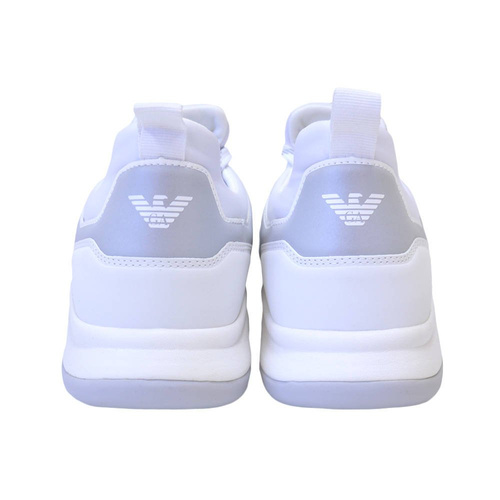 Buty sportowe Emporio Armani EA7 A RACER REFLEX Unisex Białe