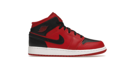 Air Jordan 1 Mid (GS) Shoes - 554725-660