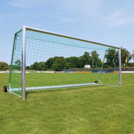ONE-PIECE FOOTBALL GOAL WITH WHEELS AND WEIGHT SPORTPOLAND ECO SAFETY GOAL