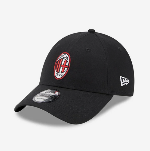 Czapka z daszkiem New Era 9FORTY AC Milan Repreve Black 940 Strapback - 60363650