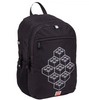 Plecak do szkoły Lego Extended bricks 20222-2511 czarny klocki