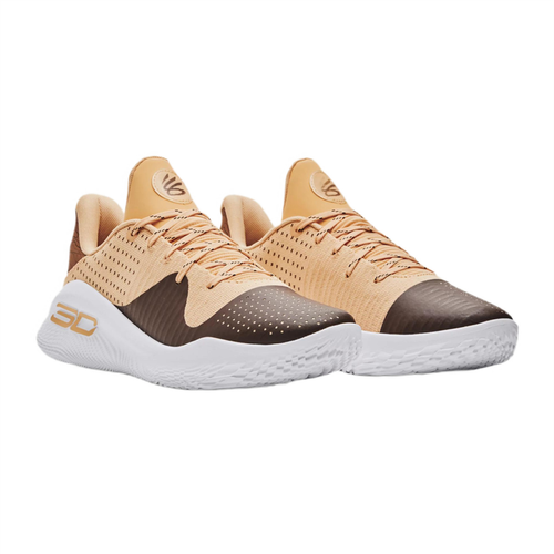 Under Armour Curry 4 Low Brun Brown Shoes - 3000083-103