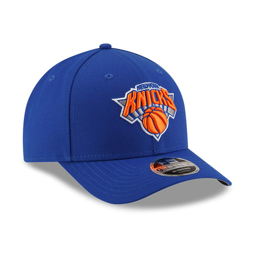 New Era 9FORTY New York Knicks NBA Team M-Crown Blue Snapback Cap - 60755468