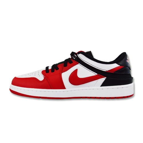 Air Jordan 1 Low FlyEase White/Black/Gym Red - DM1206-163