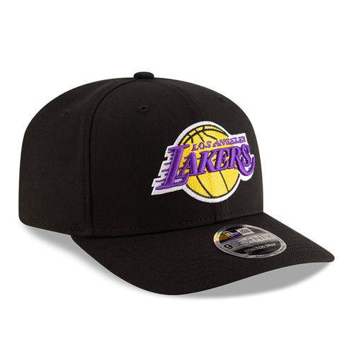 Czapka z daszkiem New Era 9SEVENTY Los Angeles Lakers NBA Team Black Stretch Snapback - 60755450