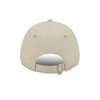 New Era 9FORTY New York Yankees Womens League Essential Light Beige Cap - 60292635 