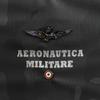 Plecak miejski Aeronautica Militare Camou Czarny - AM-364