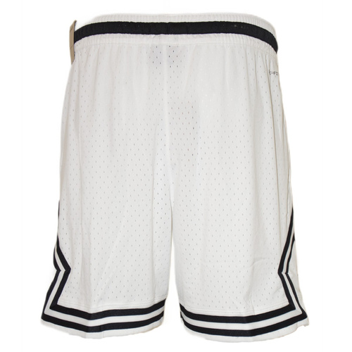 Spodenki koszykarskie Air Jordan Sport Diamond Shorts White/Black - DH9075-100