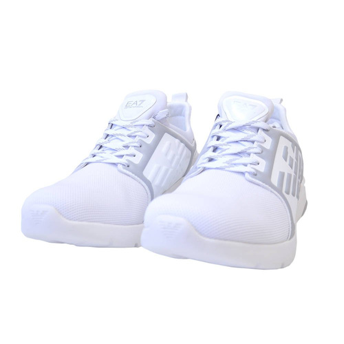 Buty sportowe Emporio Armani EA7 A RACER REFLEX Unisex Białe